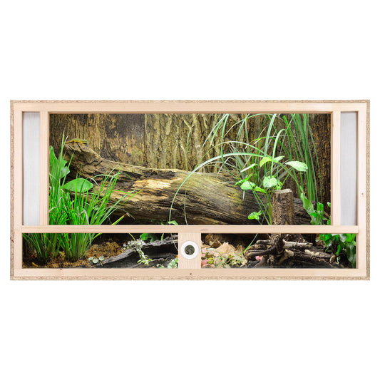 Repiterra Holz Terrarium mit Frontbelüftung 120x60x60 cm