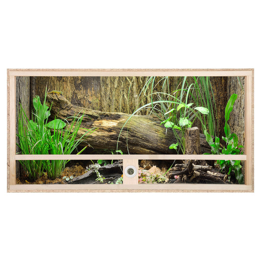 Repiterra Holz Terrarium mit Seitenbelüftung 120x60x60 cm