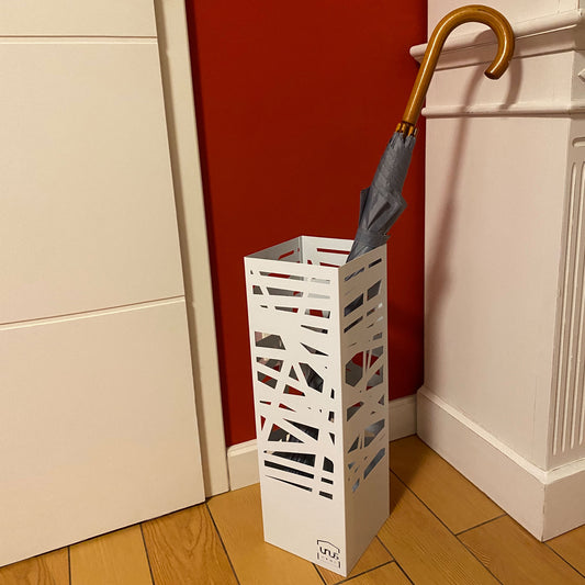 Regenschirmständer Metall abstraktes Muster