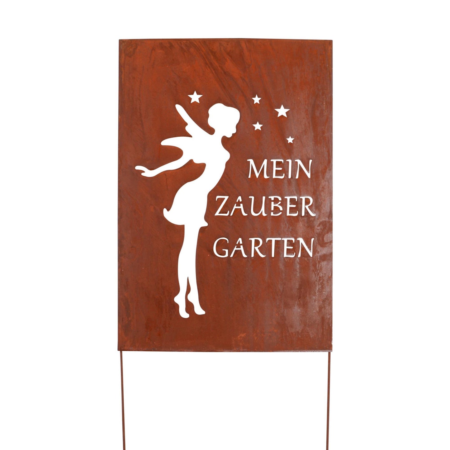 Roststecker Schild Zaubergarten