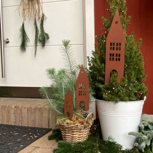 Garden Häuser Gartenstecker 3er Set