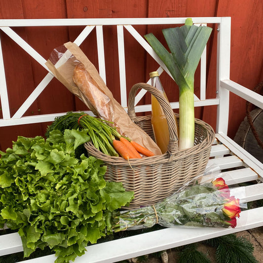 Weidenkorb Einkaufskorb