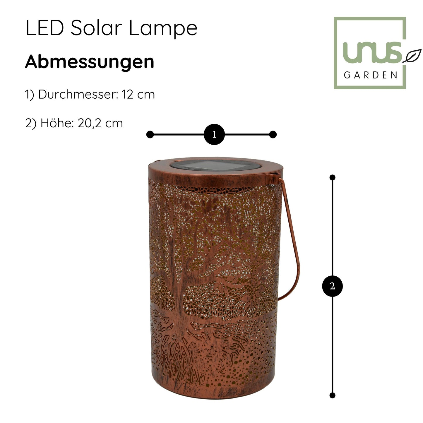 Solar-Laterne Solarleuchte