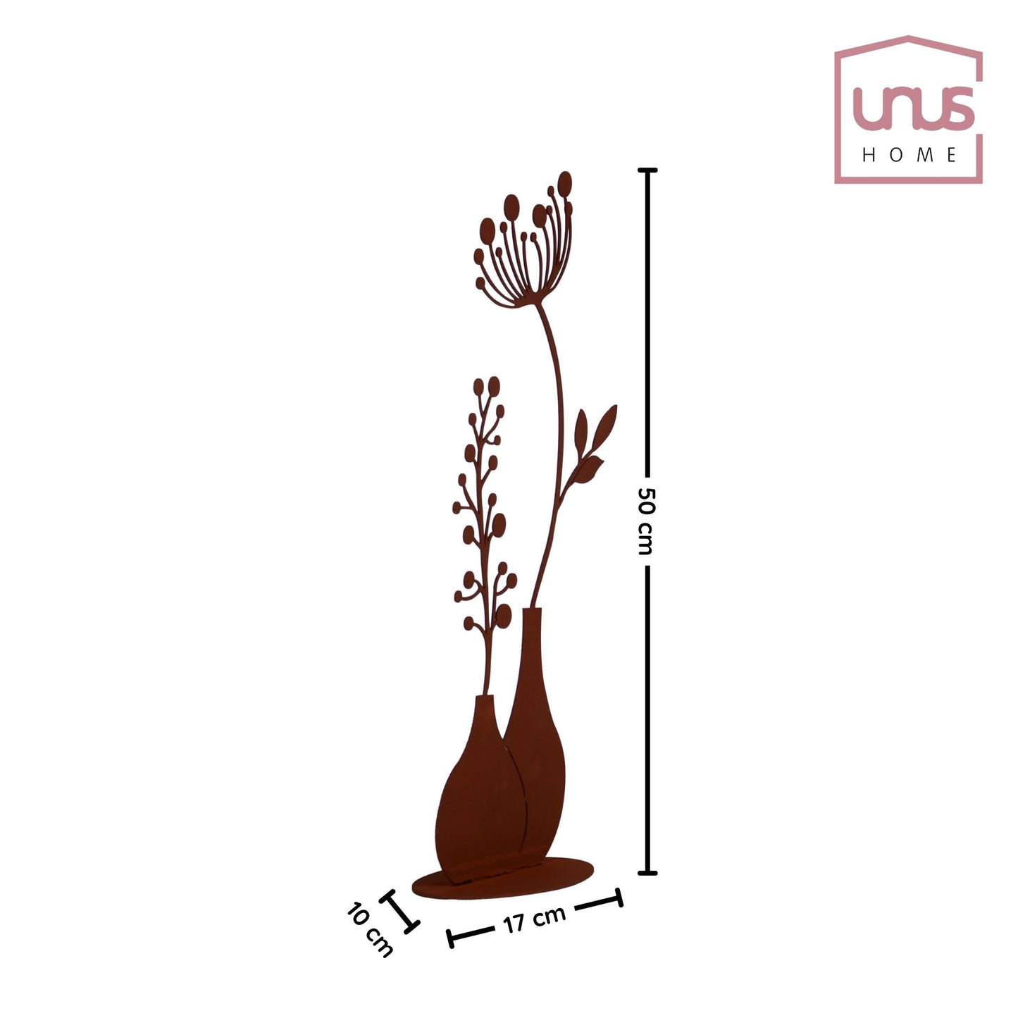 Aufsteller Deko-Blume mit Vase