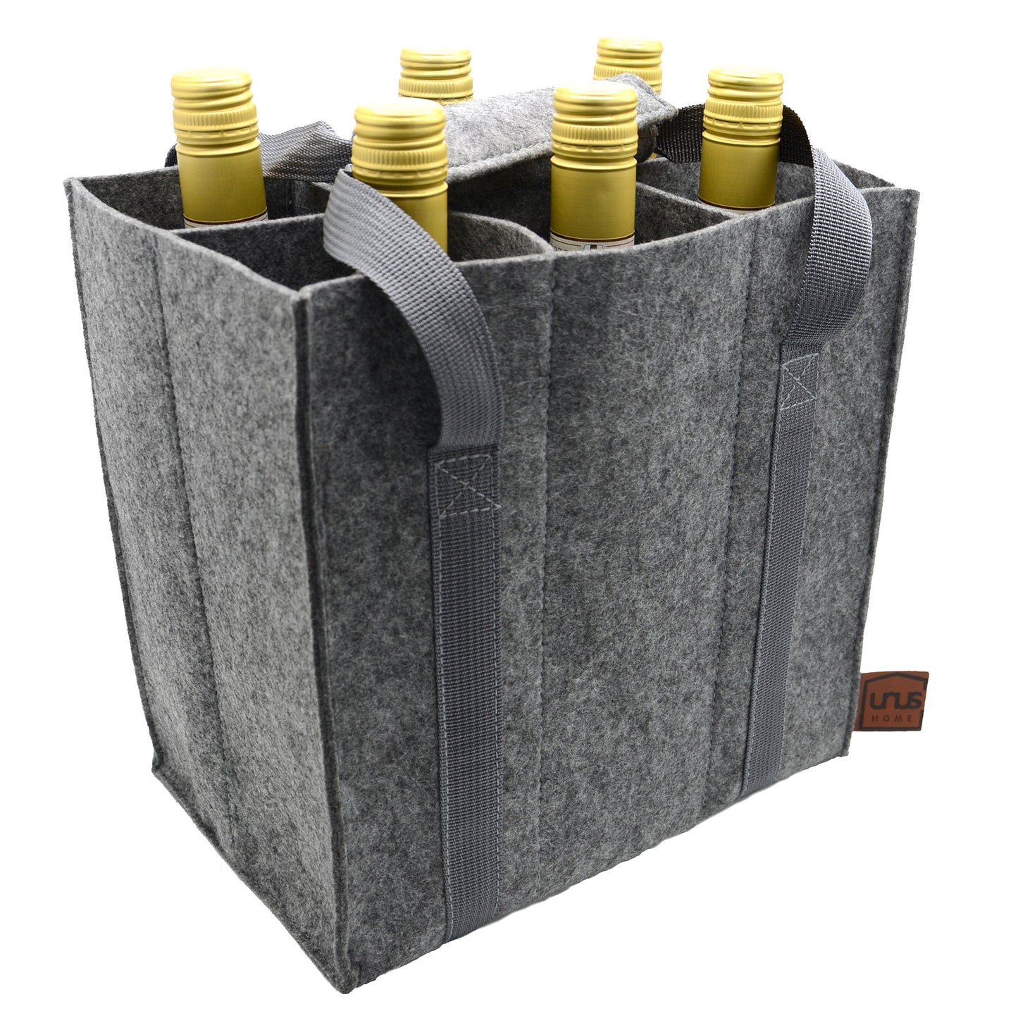 Flaschenhalter Filz für 6 Flaschen