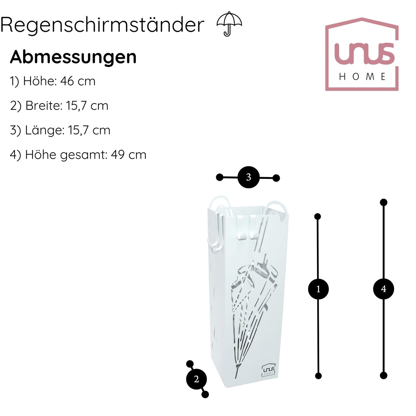 Regenschirmständer Regenschirme Metall