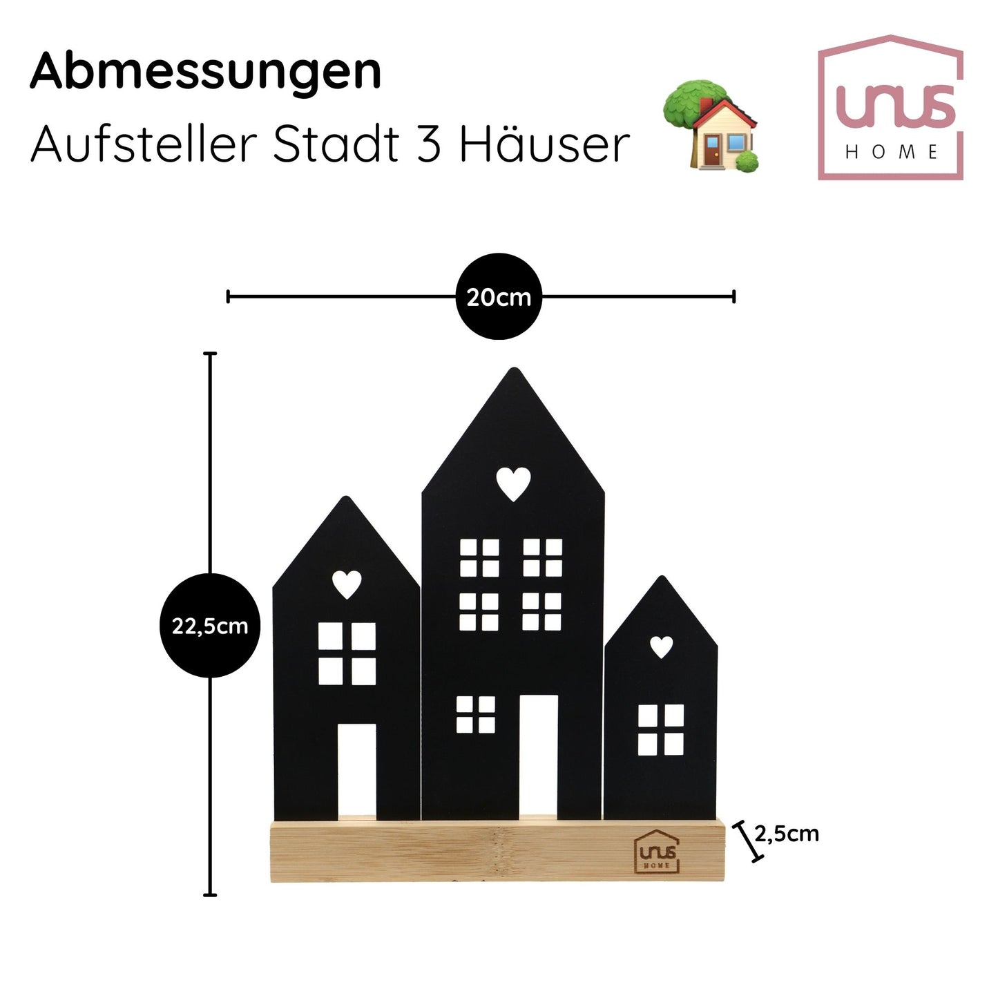 Häuser-Aufsteller Stadt