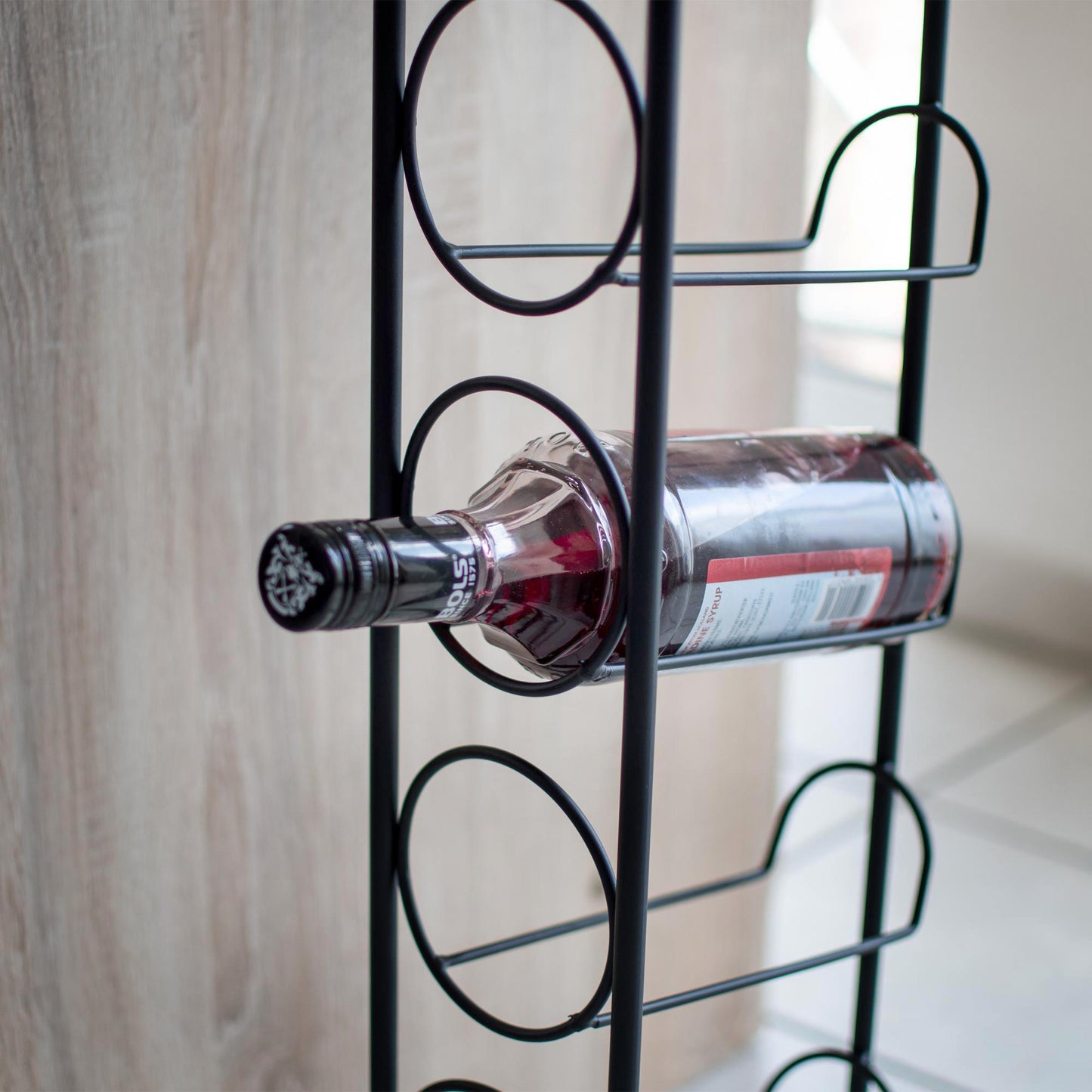 Weinregal Eisen Säule für 8 Flaschen