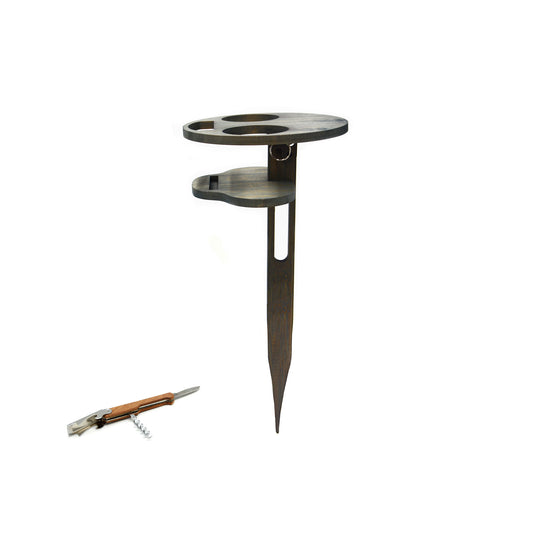 Biertisch klappbar Outdoor aus Bambus