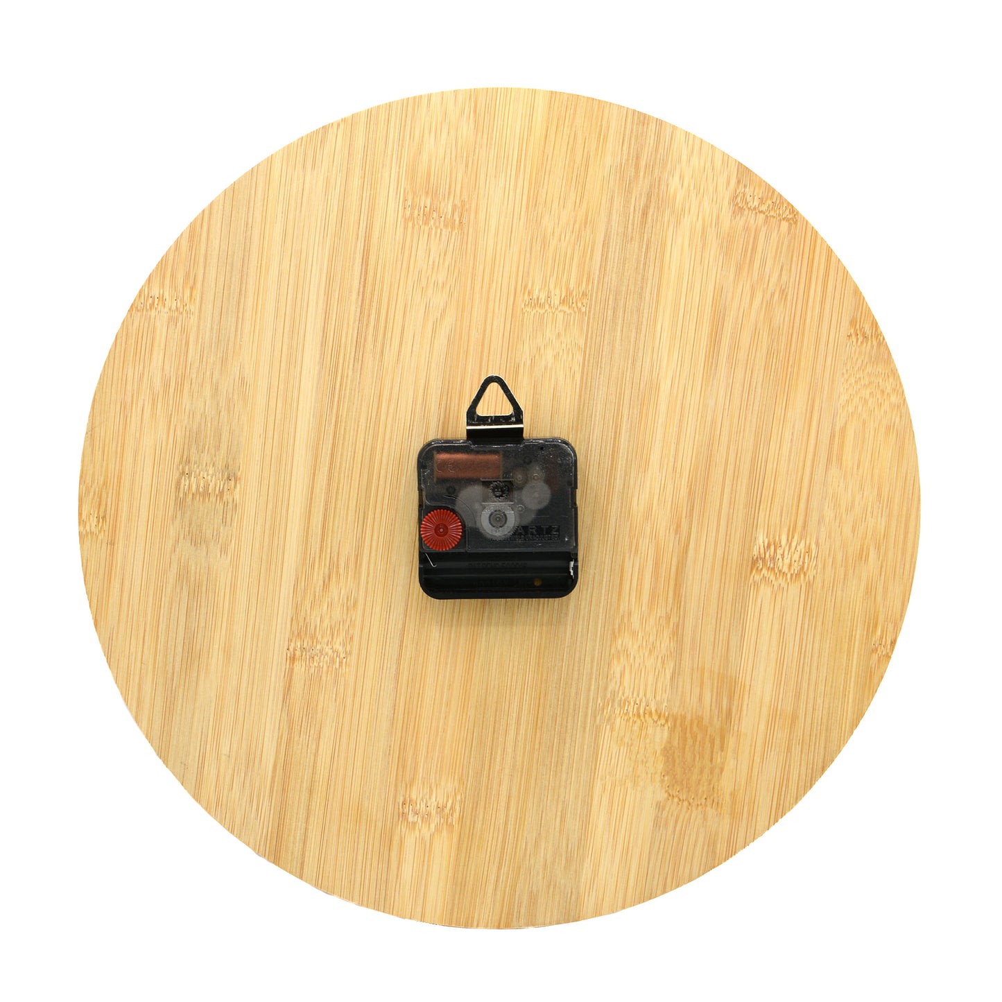 Wanduhr 30cm rund modern lautlos aus Bambus-Holz