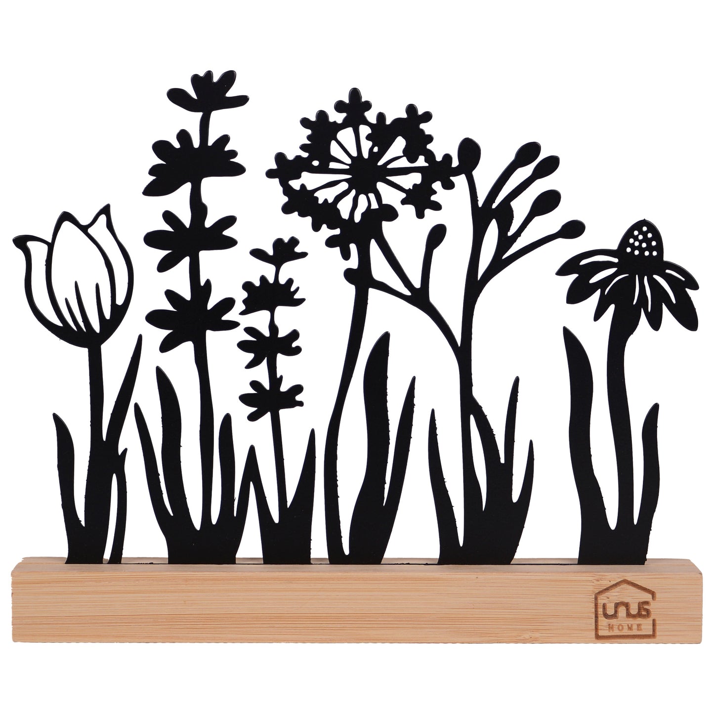 Aufsteller Blumenwiese Silhouette