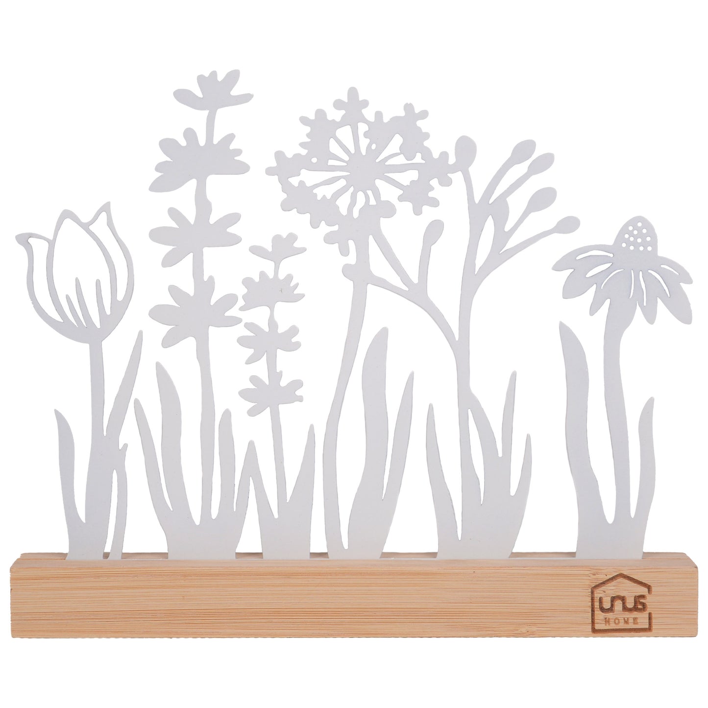 Aufsteller Blumenwiese Silhouette