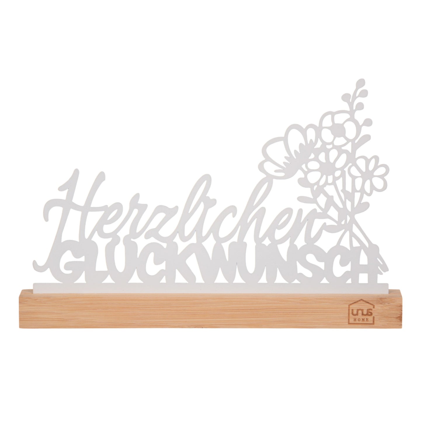 Aufsteller "Herzlichen Glückwunsch"