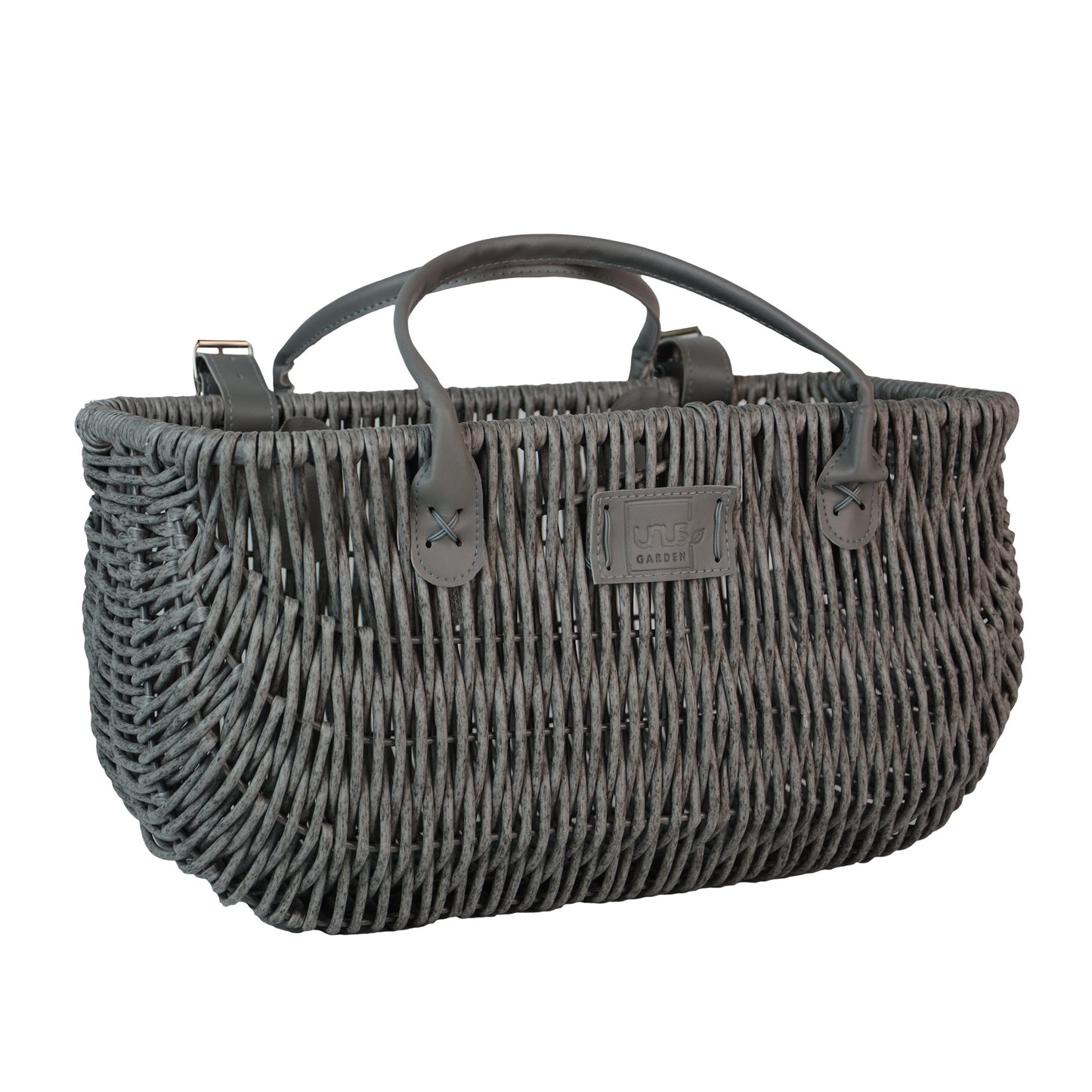 Fahrradkorb Weidenoptik in Braun oder Grau