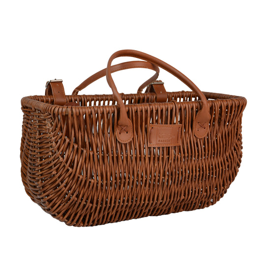 Fahrradkorb Weidenoptik in Braun oder Grau