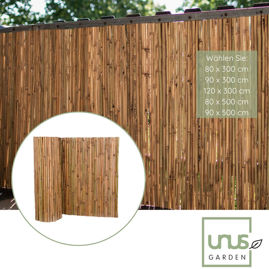 Sichtschutz Bambus verschiedene Größen