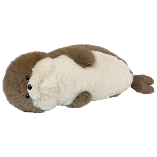 Plüschtier Kuscheltier Seehund Braun 70cm