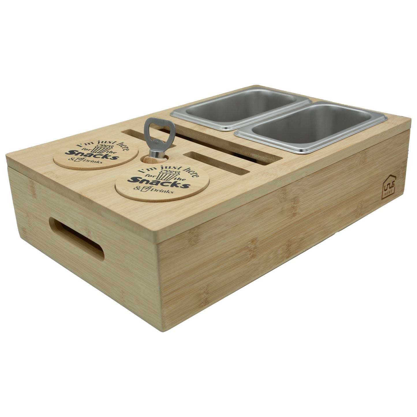 Couchbar Snackbox Bambusholz