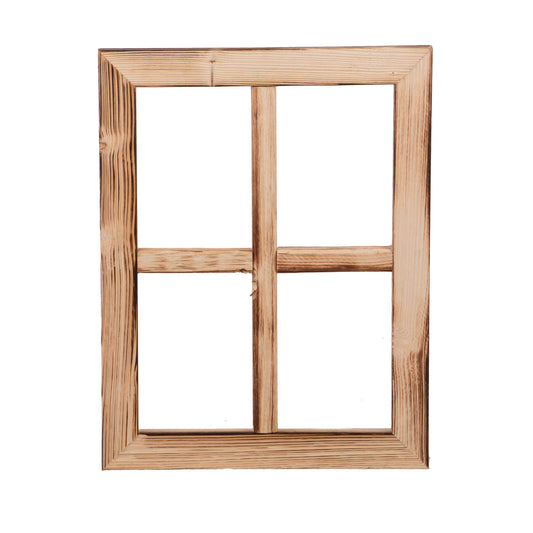 Holzfenster Dekoration Altholz