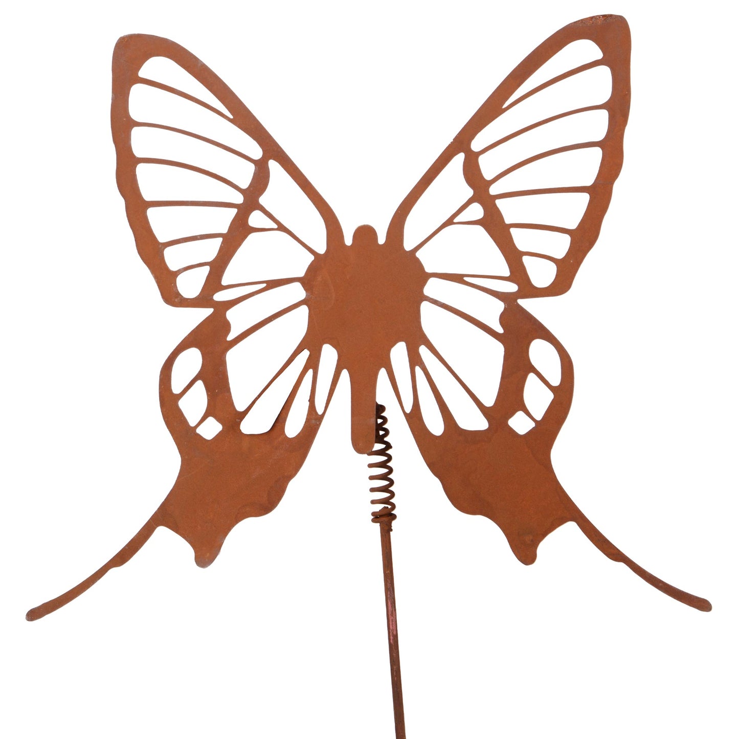 Roststecker Schmetterling mit Wackelfeder verschiedene Größen