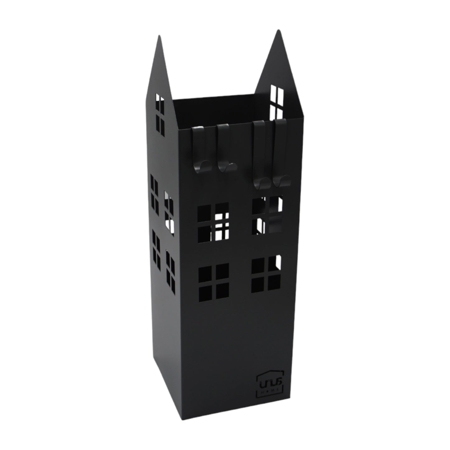 Regenschirmständer Häuser Metall