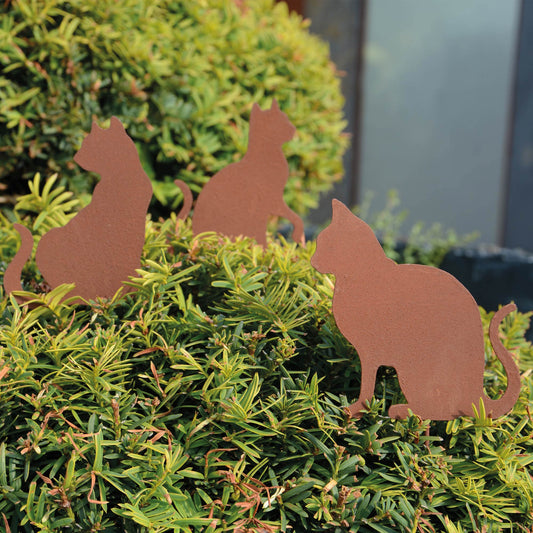 Roststecker Katzen 3er Set