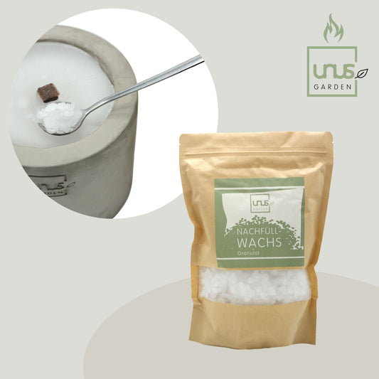 Kerzenwachs Kerzengranulat für Beton-Kerzen