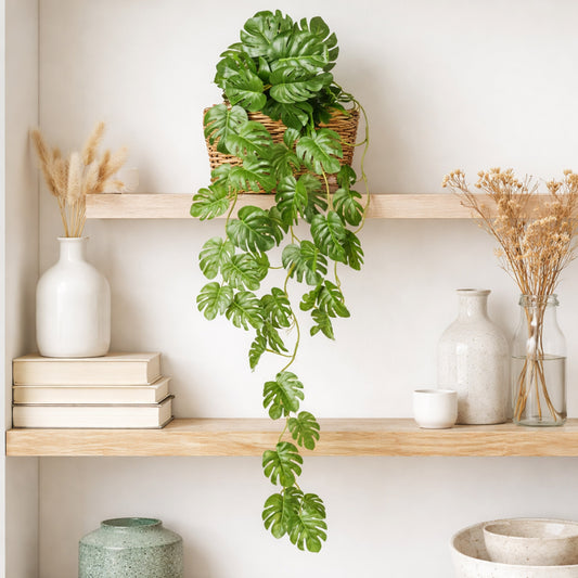 Kunstpflanze hängend 55 cm oder 70 cm als 2er Set