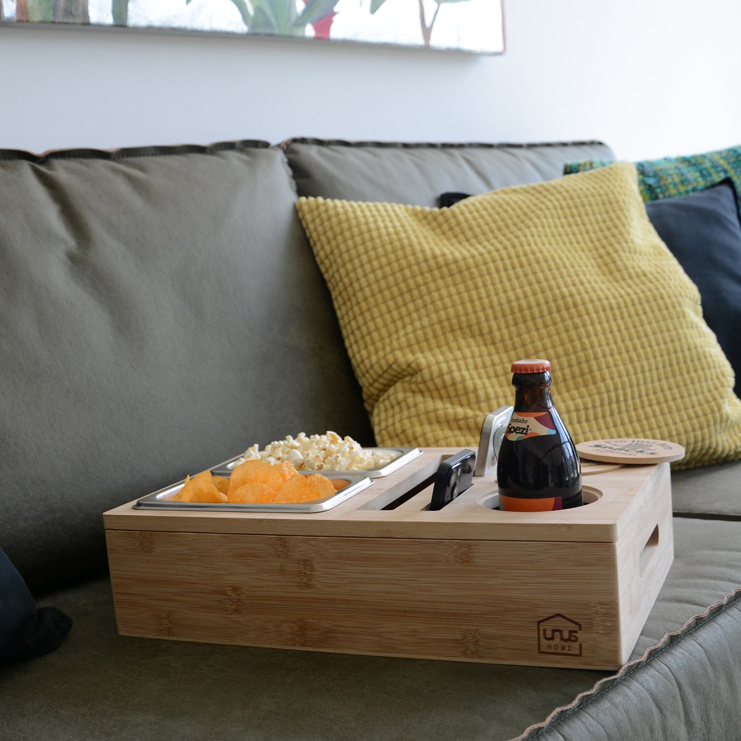 Couchbar Snackbox Bambusholz