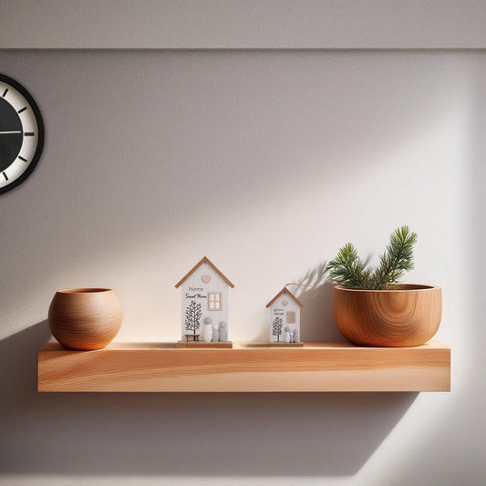 2er Set Holzaufsteller und Holzaufhänger