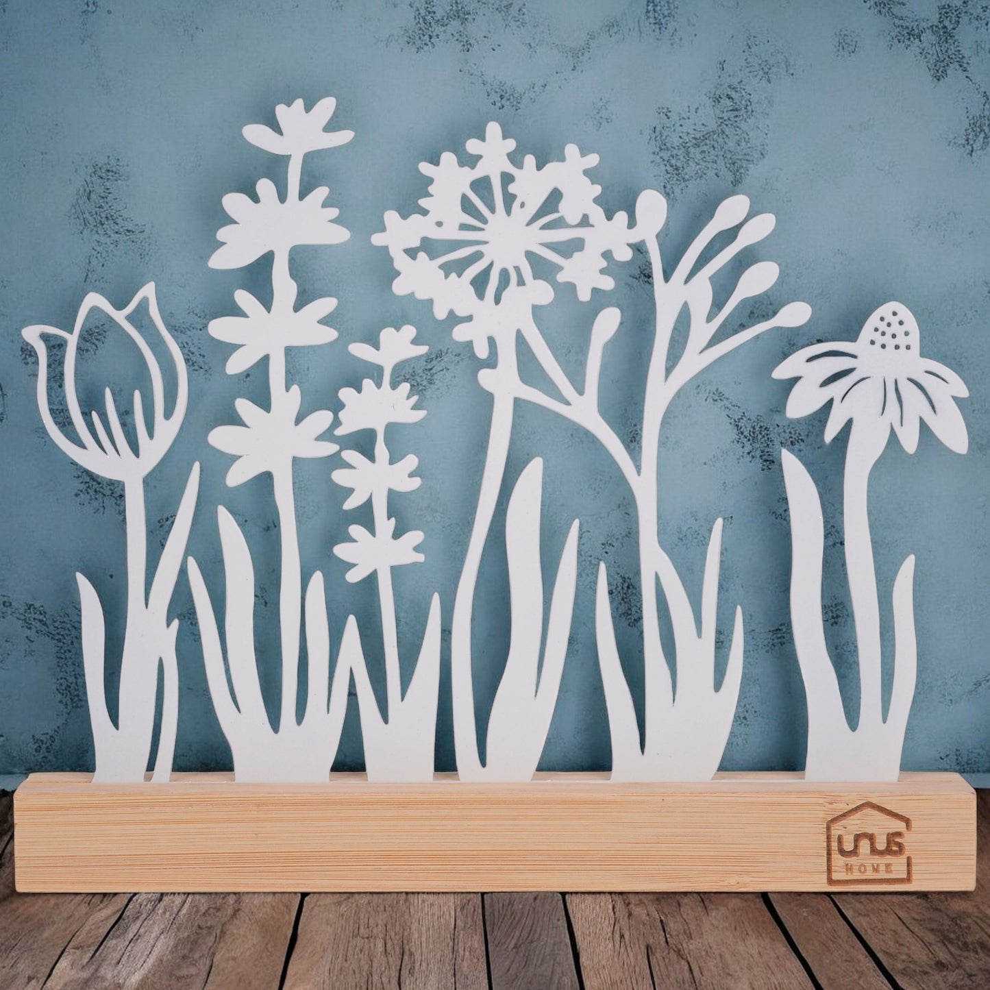 Aufsteller Blumenwiese Silhouette