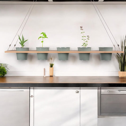 Pflanzenbar zum Aufhängen mit Töpfen