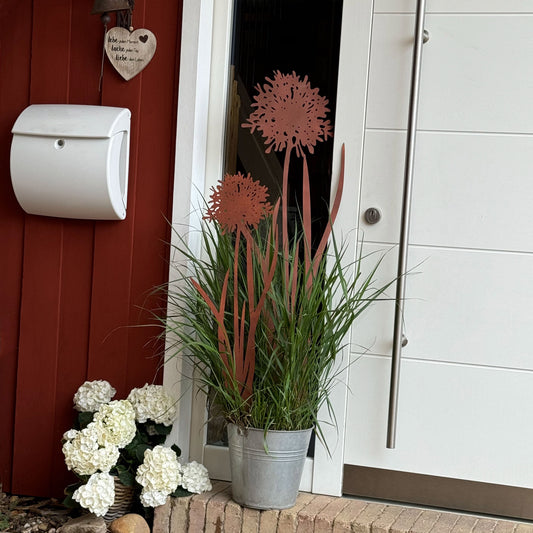 Gartenstecker Agapanthus 2er Set