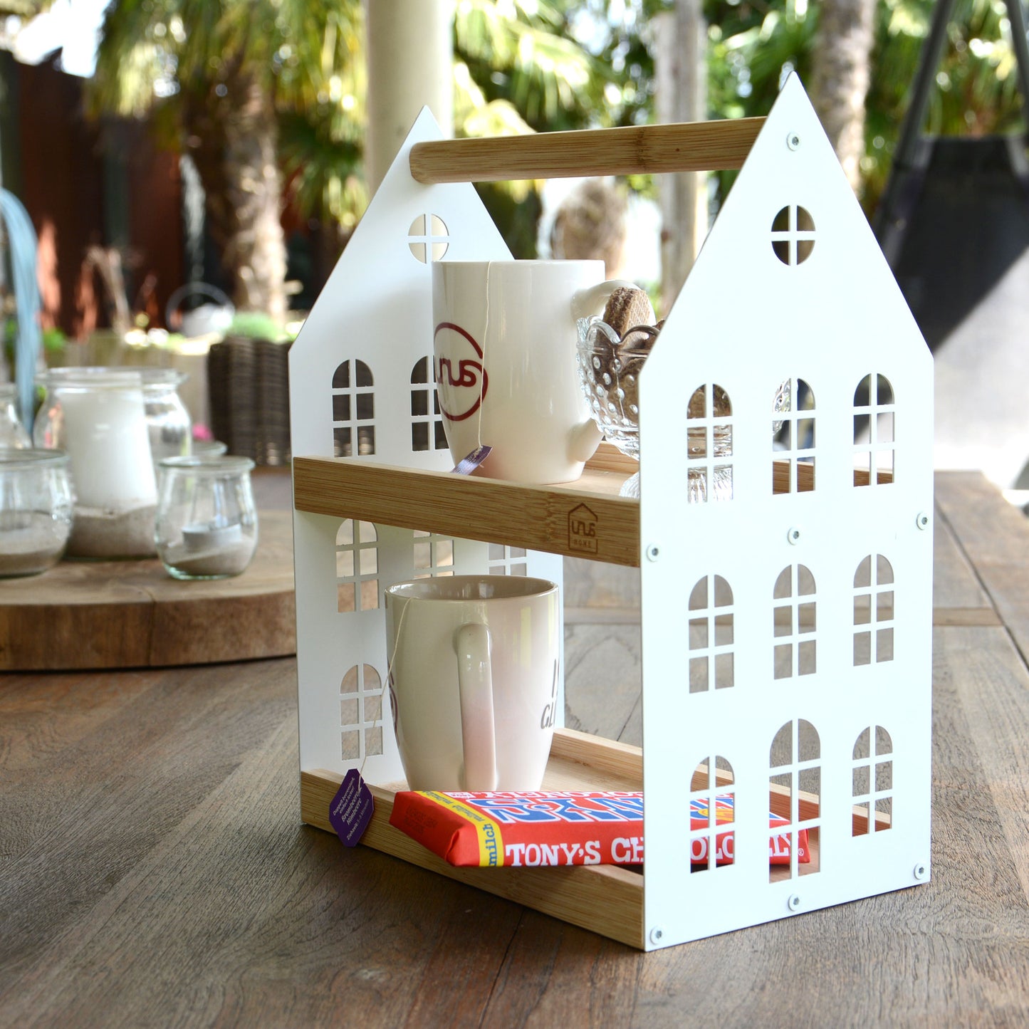 Haus-Etagere 34cm hoch