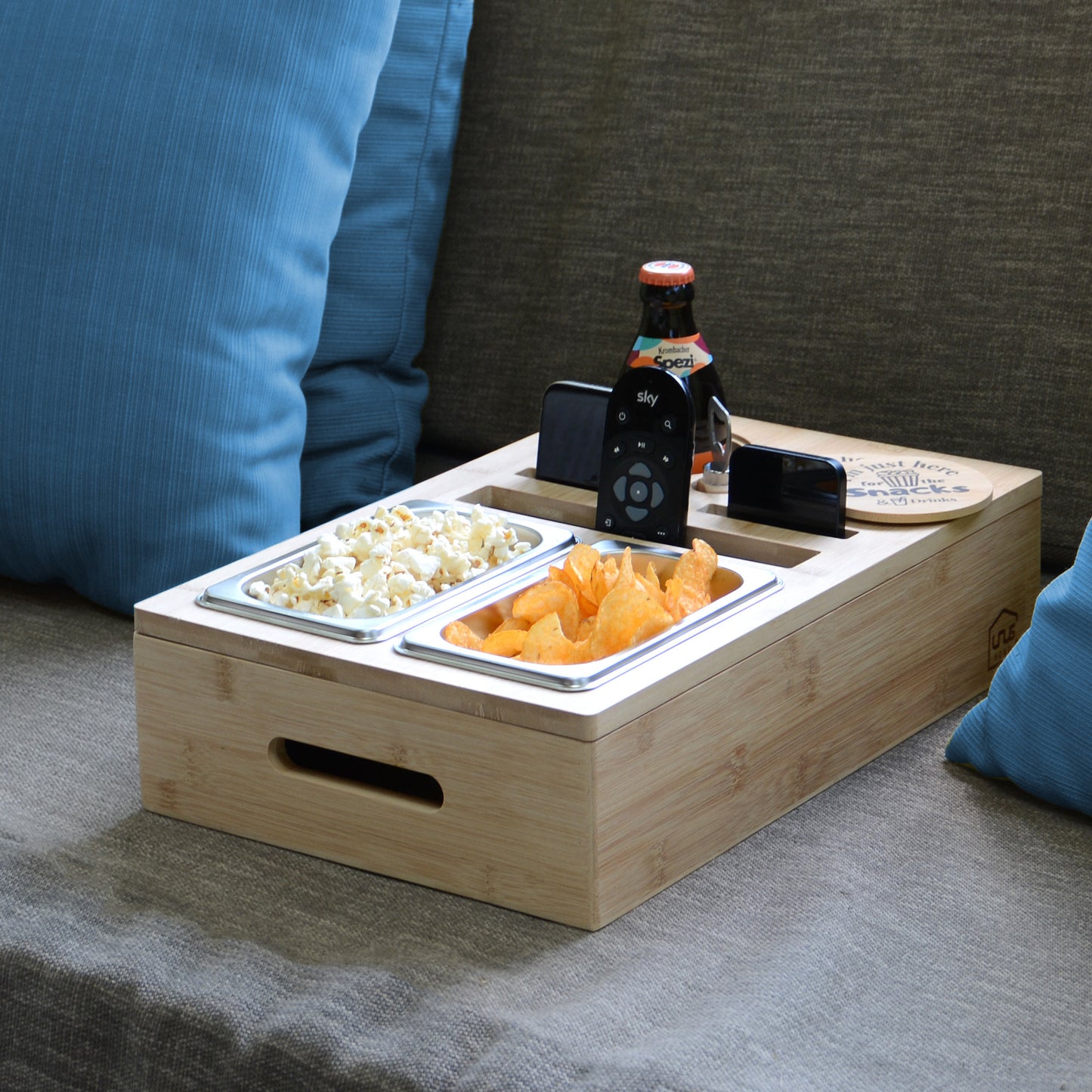 Couchbar Snackbox Bambusholz