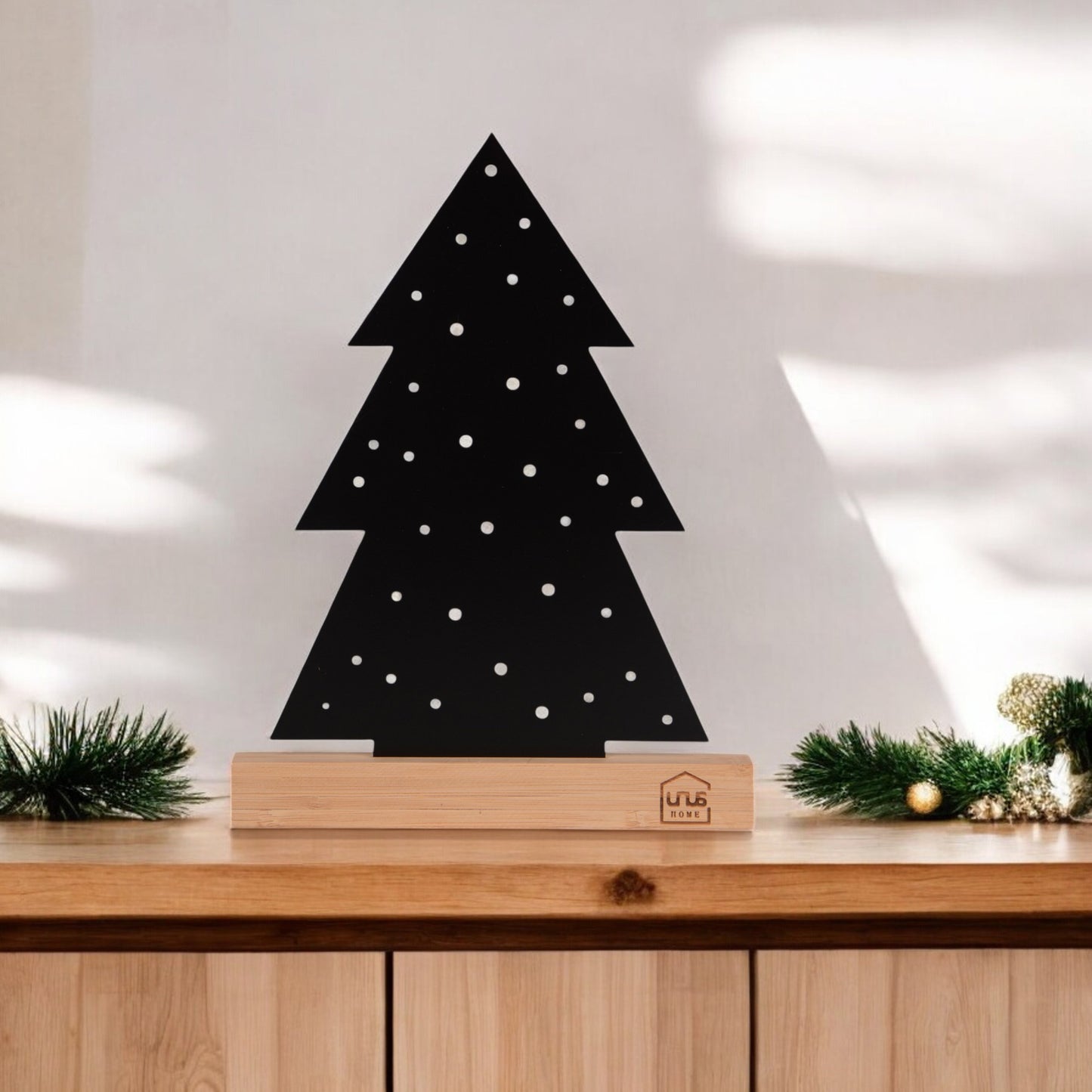 Aufsteller Silhouette Tannenbaum