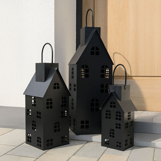 Solar Metall-Häuser schwarz oder grau