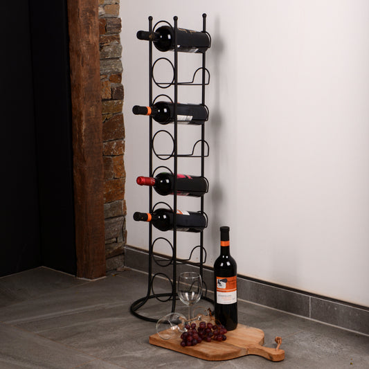 Weinregal Eisen Säule für 8 Flaschen