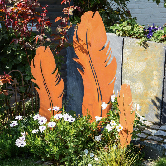 Roststecker Federn 3er Set