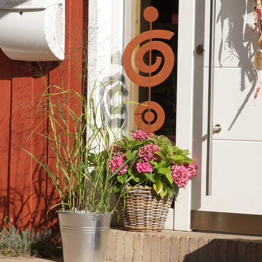 Stecker Rost Stab mit Kringel