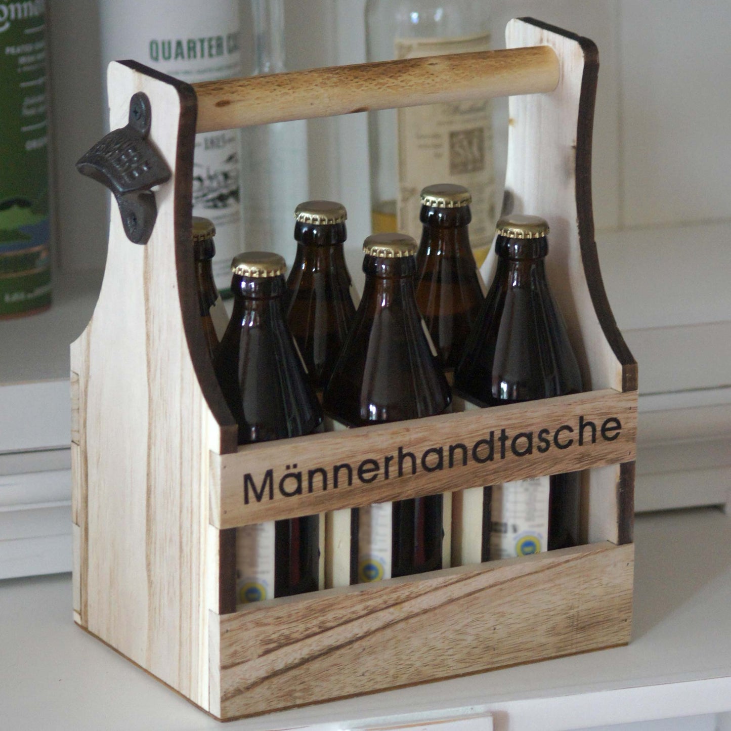 Flaschenträger Männerhandtasche