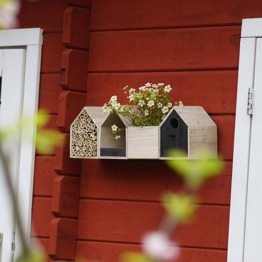 Insektenhotel 4 fach Holz