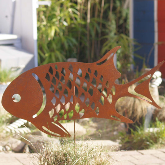 Roststecker Fisch Breit groß