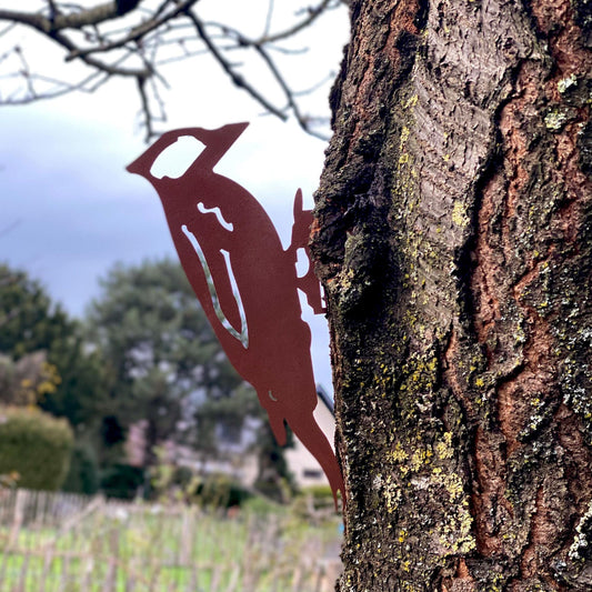 Baumstecker Rost Specht