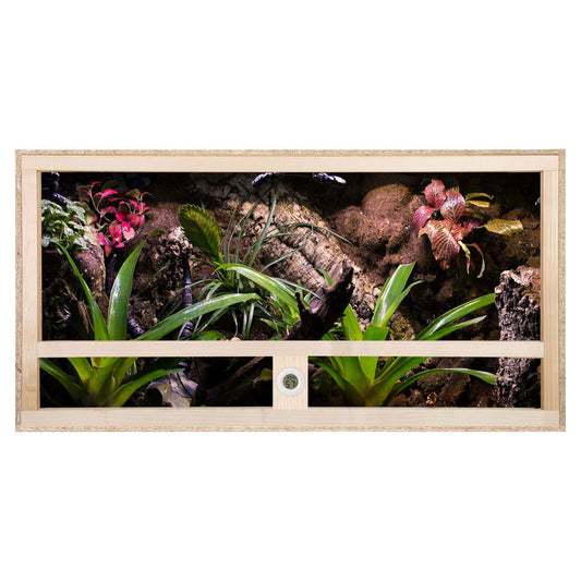 Repiterra Holz Terrarium mit Seitenbelüftung 100x60x60 cm