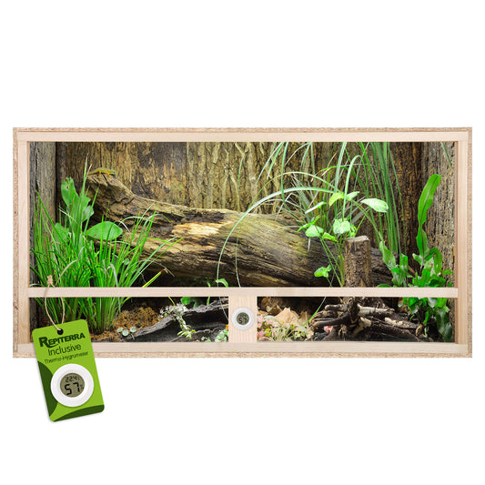 Repiterra Holz Terrarium mit Seitenbelüftung 120x60x60 cm