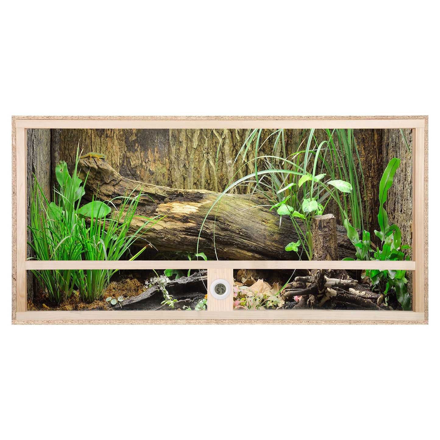 Repiterra Holz Terrarium mit Seitenbelüftung 120x50x50 cm