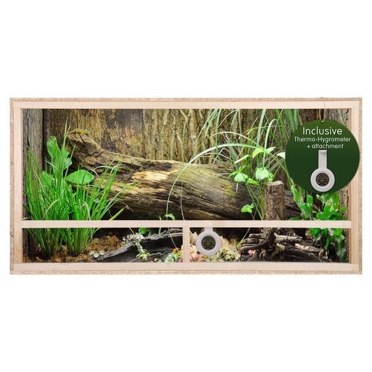 Repiterra Holz Terrarium mit Seitenbelüftung 120x50x50 cm