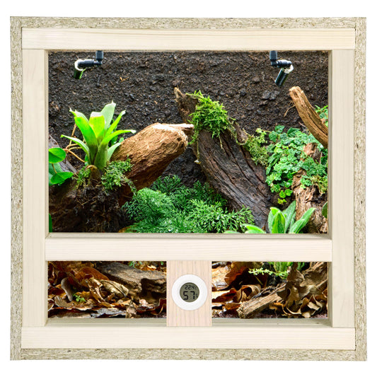 Repiterra Holz Terrarium mit Seitenbelüftung 40x40x40 cm
