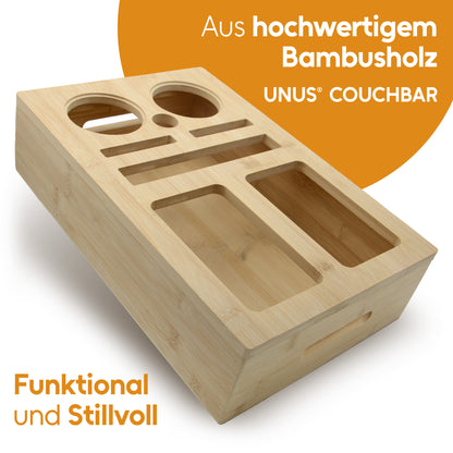 Couchbar Snackbox Bambusholz